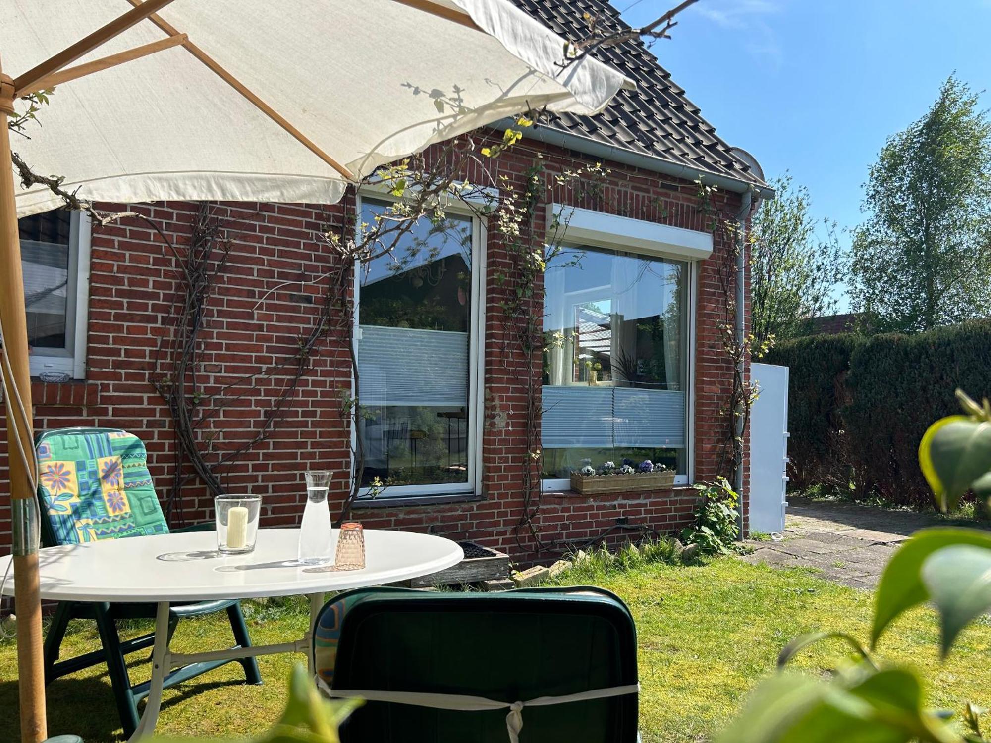 Ferienwohnung Haus Papenburg Garten Parkplatz Nordsee מראה חיצוני תמונה